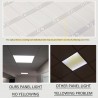 LED Panel Light - Rectangle 1200 x 300 - 36W