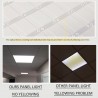 LED Panel Light - Square 600 x 600 - 36W