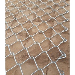 Galvanized Chainlink Fence 90cm High to 180cm High