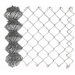 Galvanized Chainlink Fence 90cm High to 180cm High