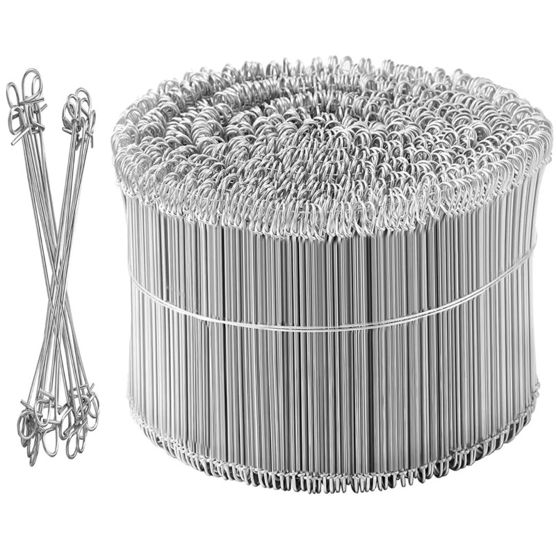Galv Wire Ties - 2500 pcs - 200mm x 1.6mm - Double Loop