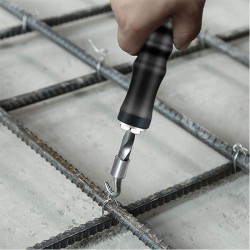 Wire tie twising tool