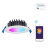 Zigbee Smart Downlight - 10W - 90mm Cut External Driver