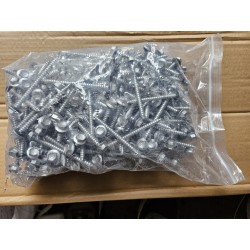 80mm 300 pack Roofing Screws 14g - 6.3mm - Hex Head Galvanized
